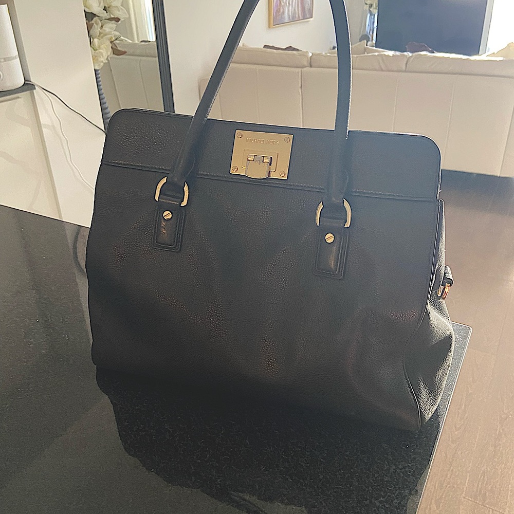 Michael Kors satchel handbag with shoulder strap